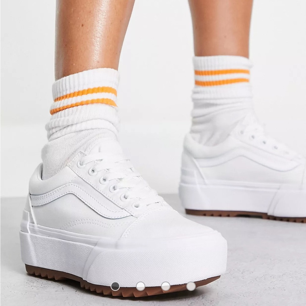 New platform vans! Never worn